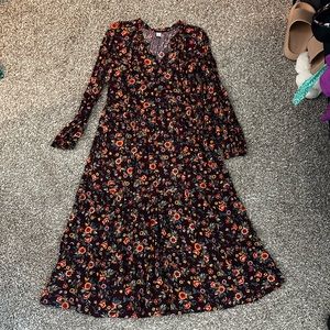 NWOT Old Navy Floral Midi Dress